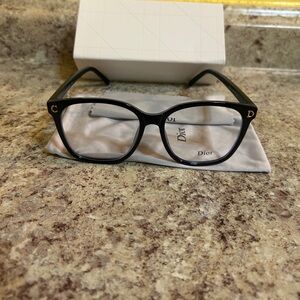 Pre-Owned Dior Black Square Glasses
